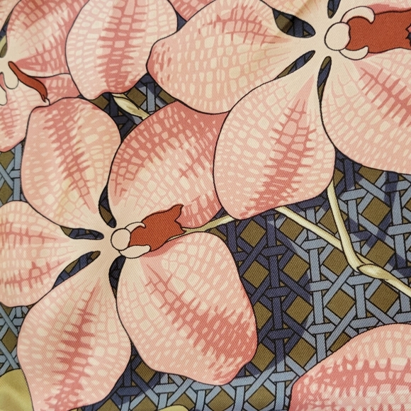 HERMES SILK SCARF Souvenirs d'Asie - Picture 4 of 6